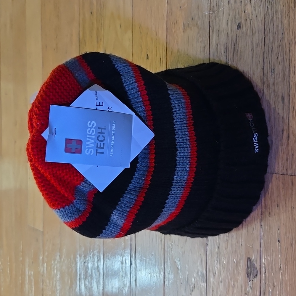 SwissTech Unisex 3M Thinsulate Fully Lined One Size Beanie Cuff Hat